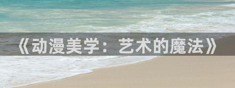 风车动漫怎么看不了了：《动漫美学：艺术的魔法》